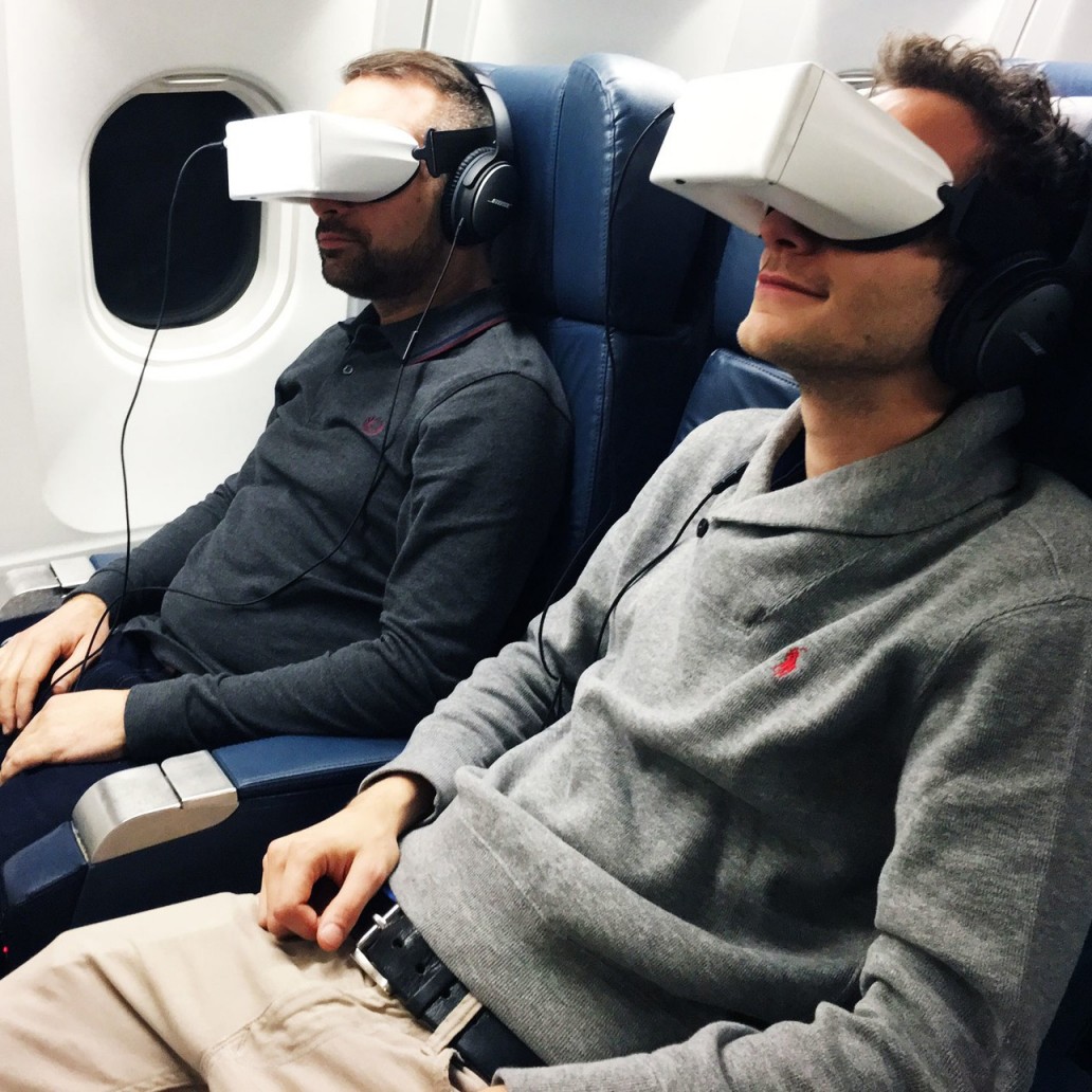 VR inflight entertainment