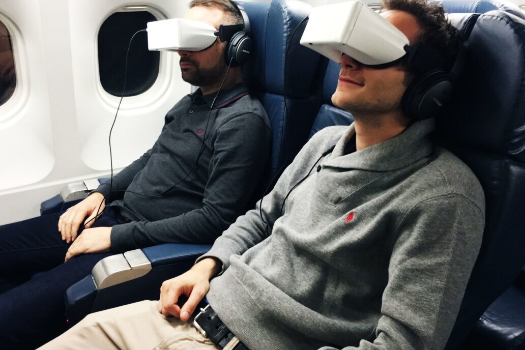 VR inflight entertainment