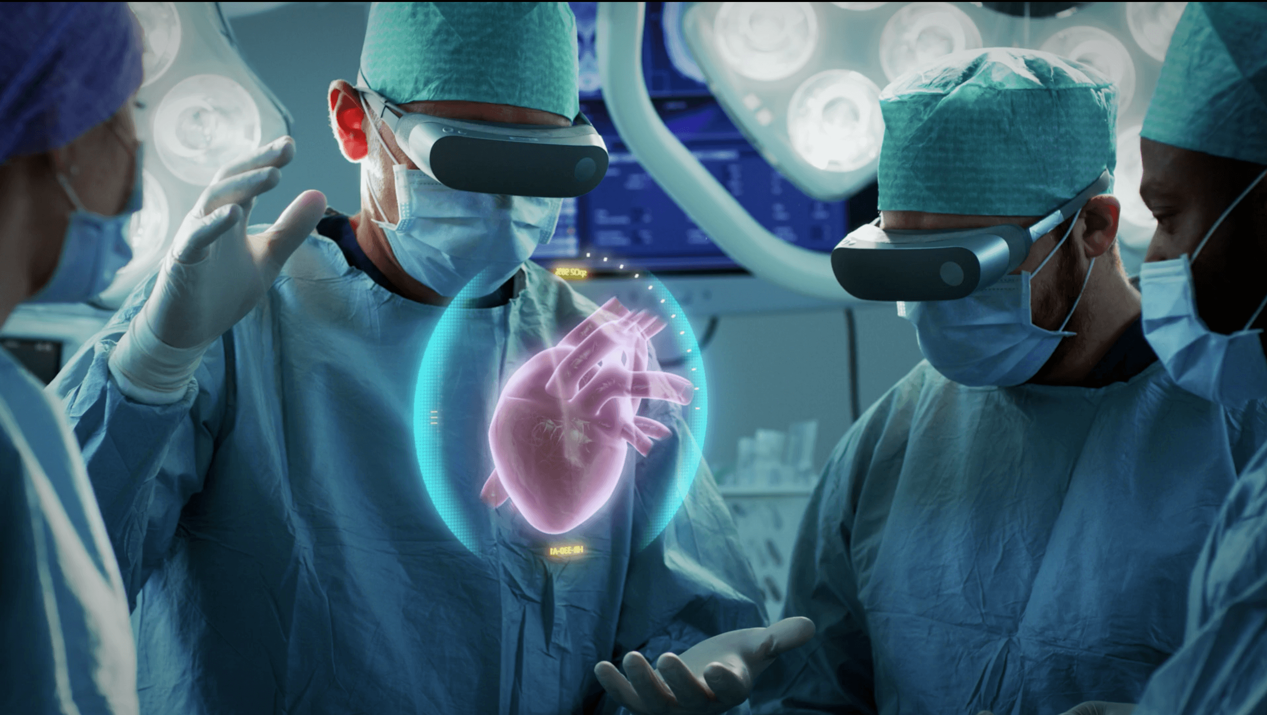 surgeon doctor augmented reality healthcare