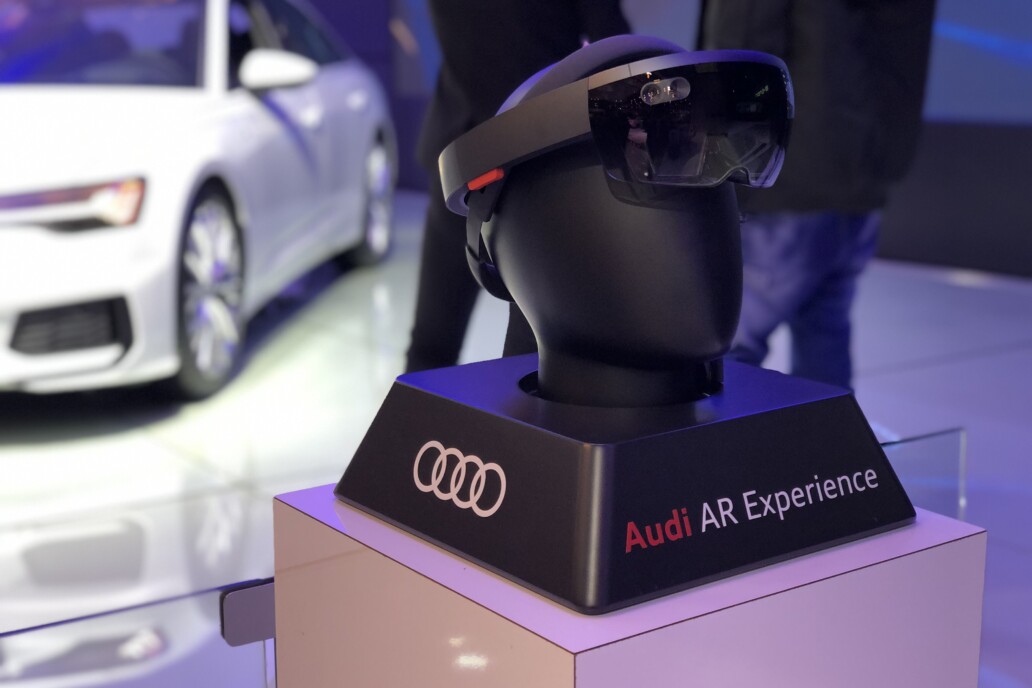 Audi vStream Augmented reality ireland microsoft Hololens