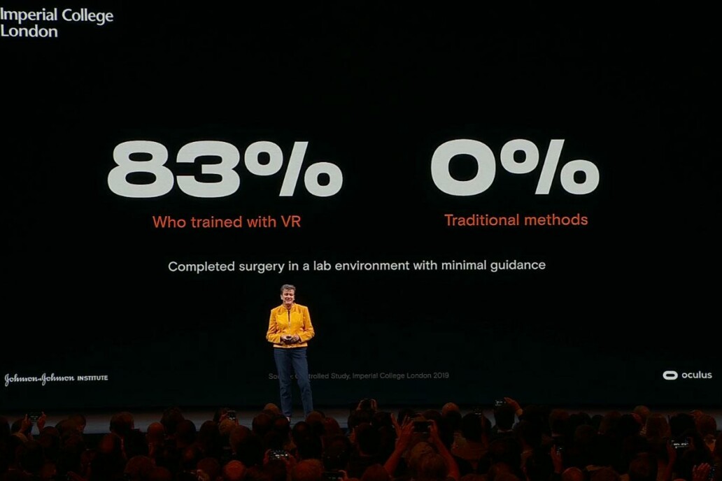 The Johnson & Johnson Institute said that training surgeons using Oculus virtual reality headsets has yielded such impressive results that it now wants to bring VR to doctors-in-training worldwide.